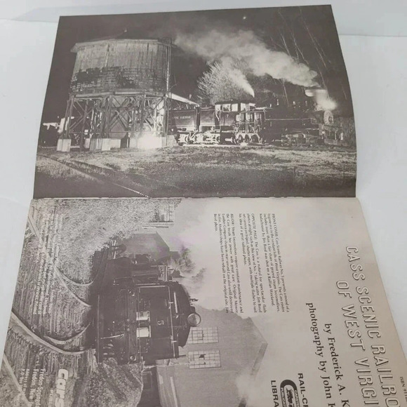 Cass Scenic Railroad of West Virginia 1977 Vintage Frederick Kramer Carsten - Picture 2 of 5